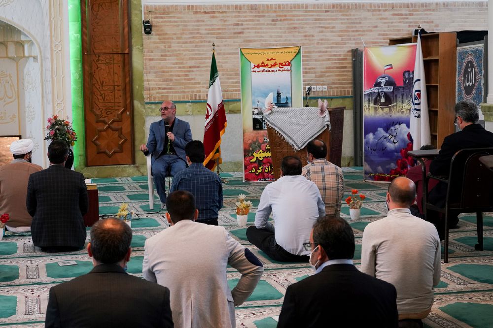مراسم بزرگداشت حماسه آزادسازی خرمشهر در پژوهشگاه صنعت نفت برگزار شد
